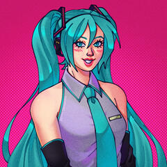 fully rendered example